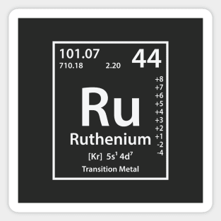 Ruthenium Element Sticker